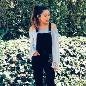 Tobi Tops - Lavender Crop Top Tobi Tops - Lavender Crop Top
